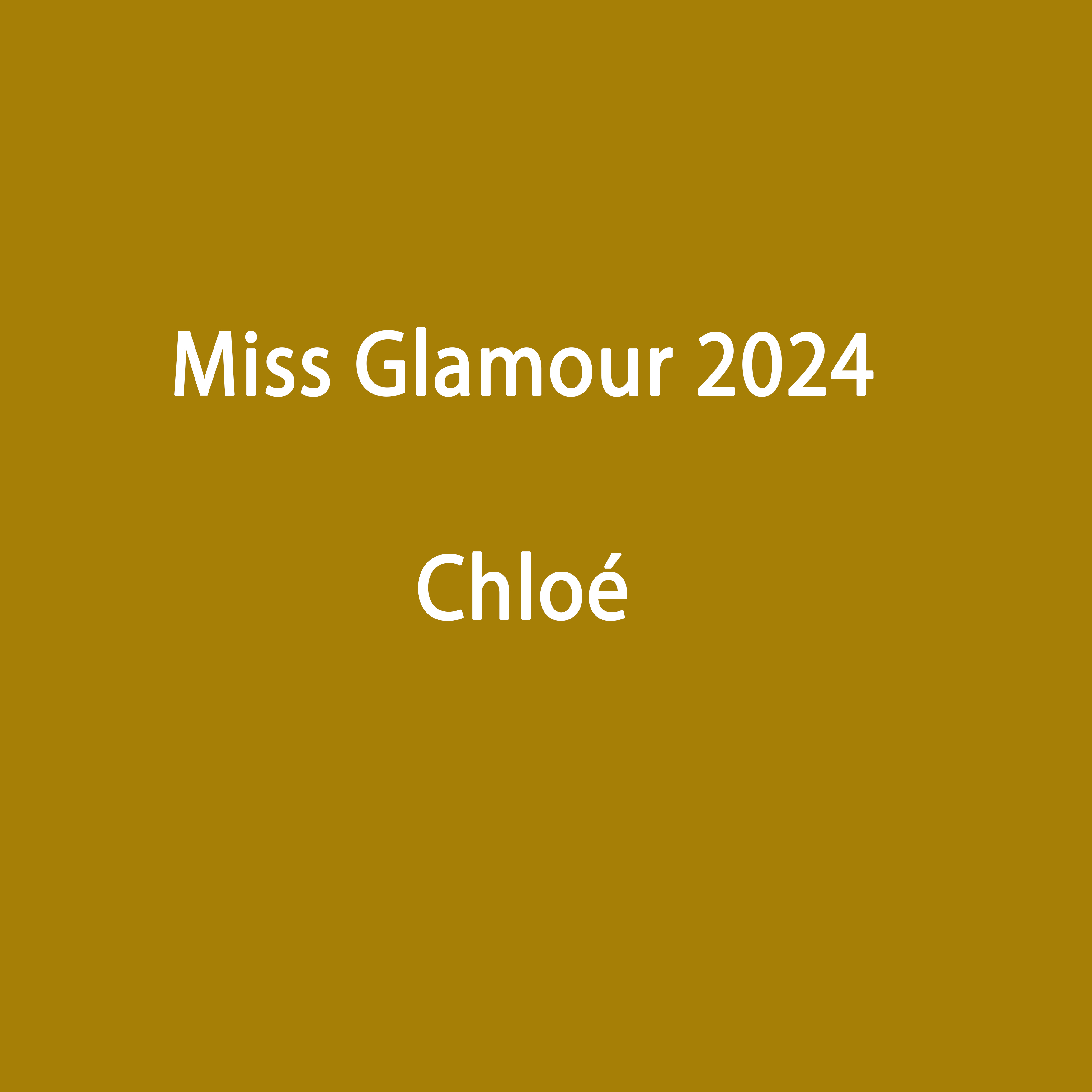 Titre_Miss Glamour